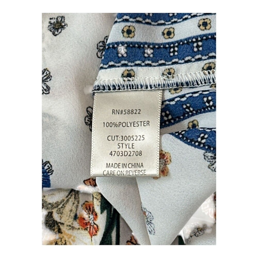 Max Studio London Floral Kimono Cardigan Boho Duster Open Front Lightweight L - Picture 6 of 7
